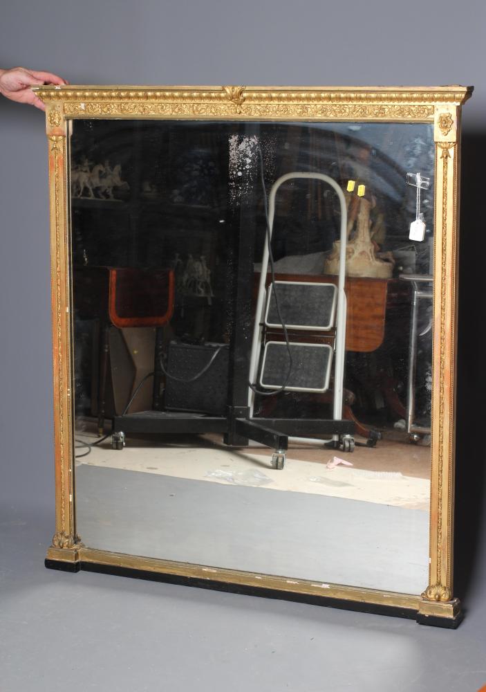 A VICTORIAN GILT GESSO PIER GLASS Image