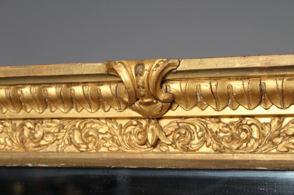 A VICTORIAN GILT GESSO PIER GLASS Image