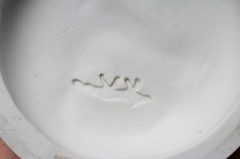 AFTER GUSTAV OPPEL - a Volkstedt blanc-de-chine porcelain figure Image