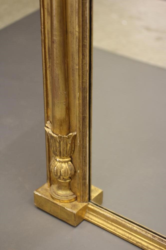 A REGENCY GILT GESSO OVERMANTEL Image