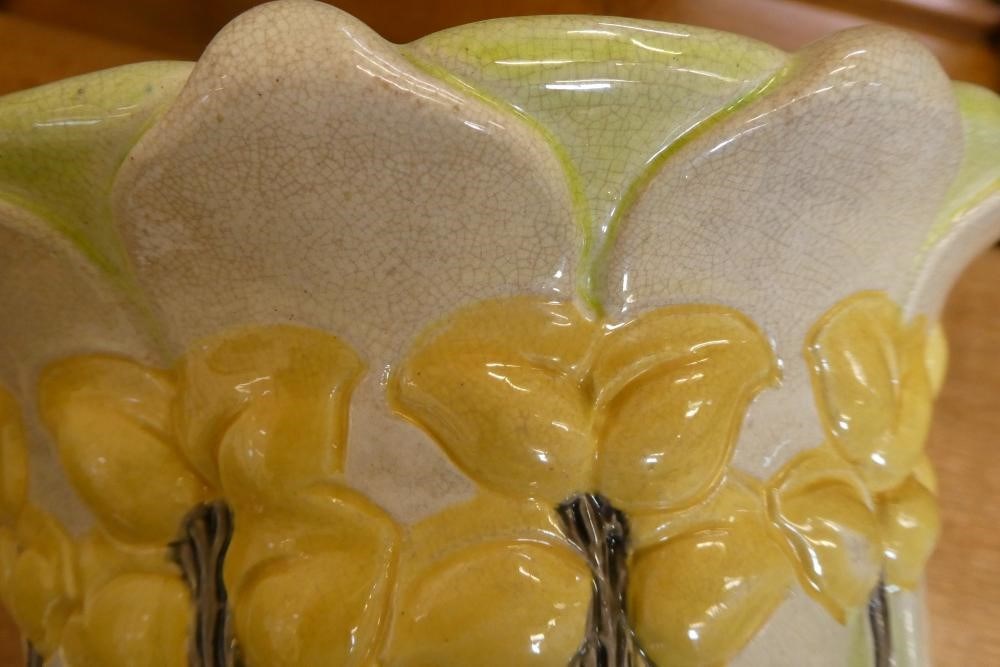 A BURMANTOFTS FAIENCE JARDINIERE Image