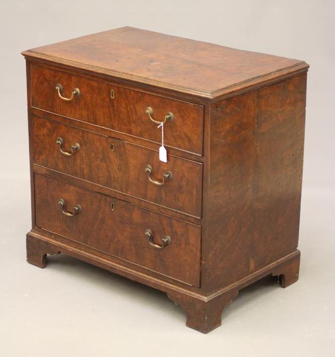 A POLLARD OAK VENEERED CHEST Image