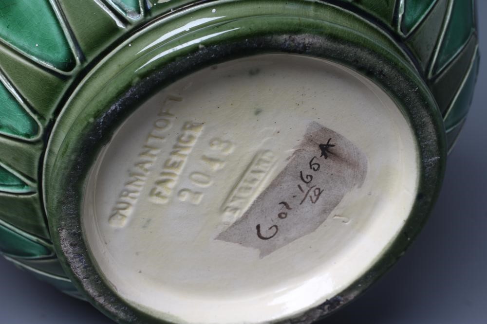 A BURMANTOFTS FAIENCE VASE Image