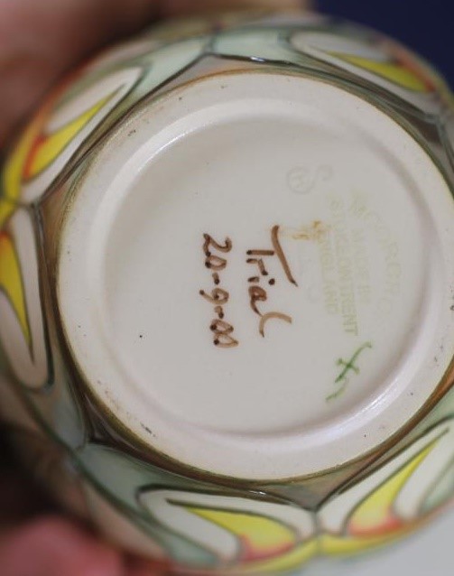 THREE MOORCROFT POTTERY VASES Image