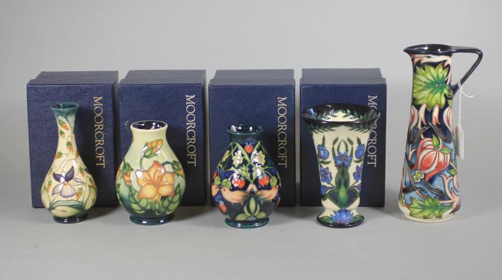 A COLLECTION OF MOORCROFT POTTERY Image