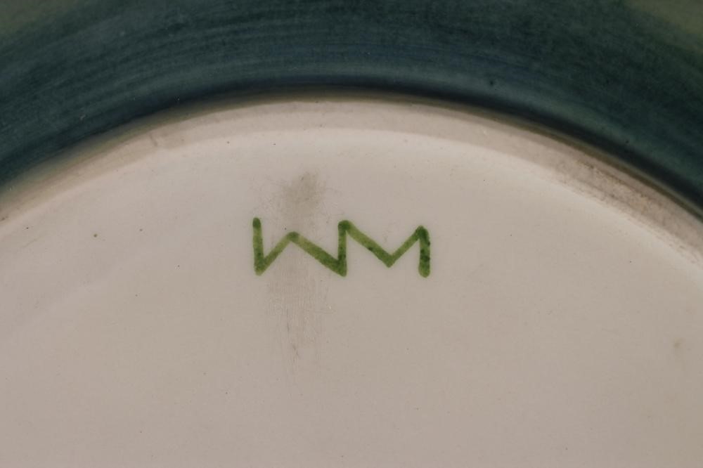 TWO MOORCROFT POTTERY DISHES Image