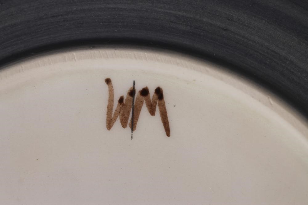 TWO MOORCROFT POTTERY DISHES Image