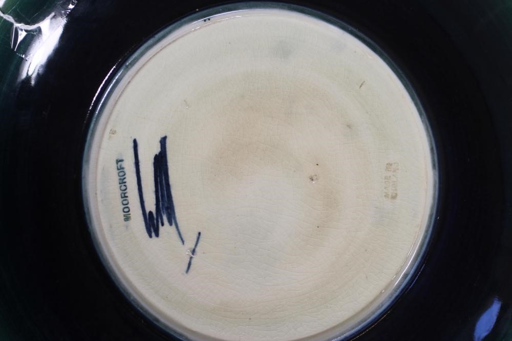 TWO  MOORCROFT POTTERY DISHES Image