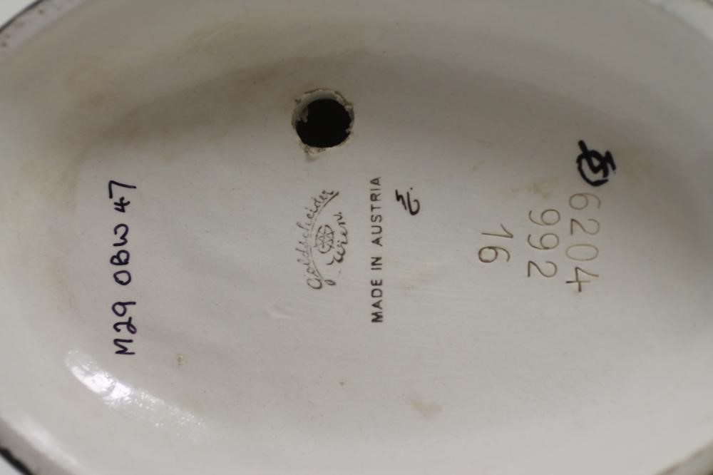 A GOLDSCHEIDER EARTHENWARE ART DECO FIGURE Image