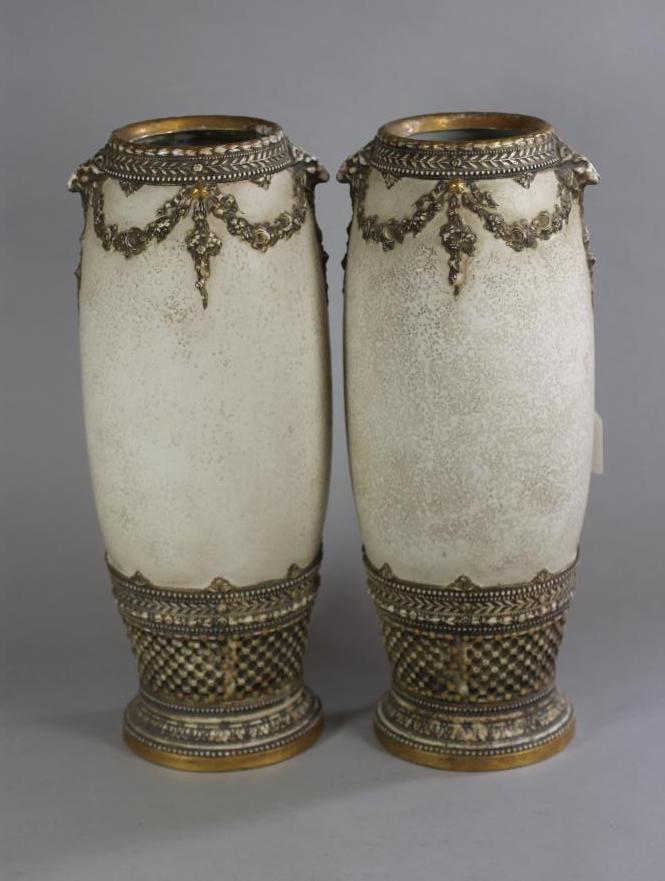 A PAIR OF ALEXANDRA PORCELAIN WORKS Image