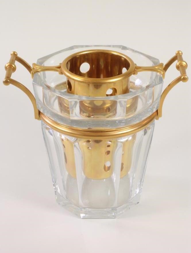 A BACCARAT CRISTAL WINE COOLER Image