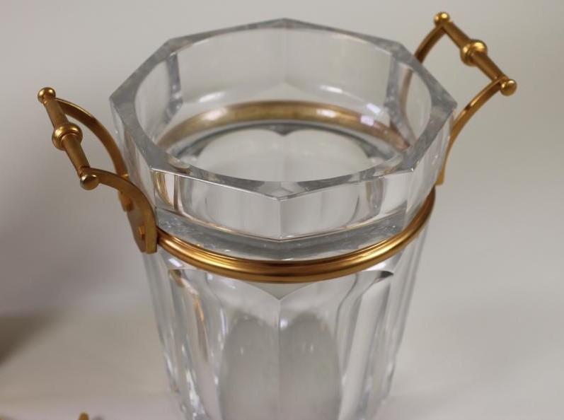 A BACCARAT CRISTAL WINE COOLER Image