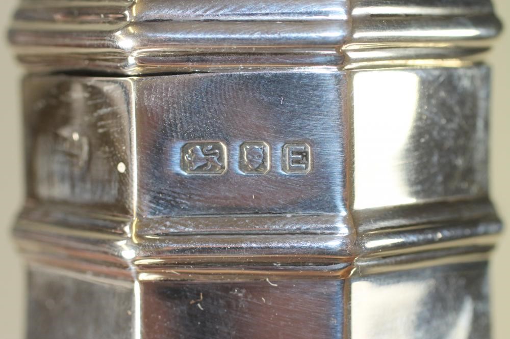 A LARGE SILVER SUGAR CASTOR Image