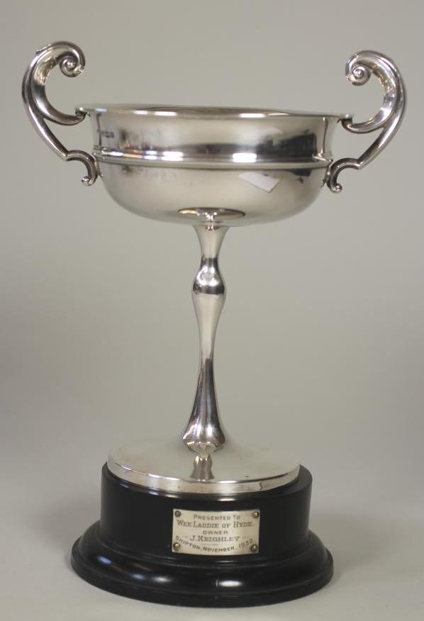 A SILVER TROPHY CUP Image