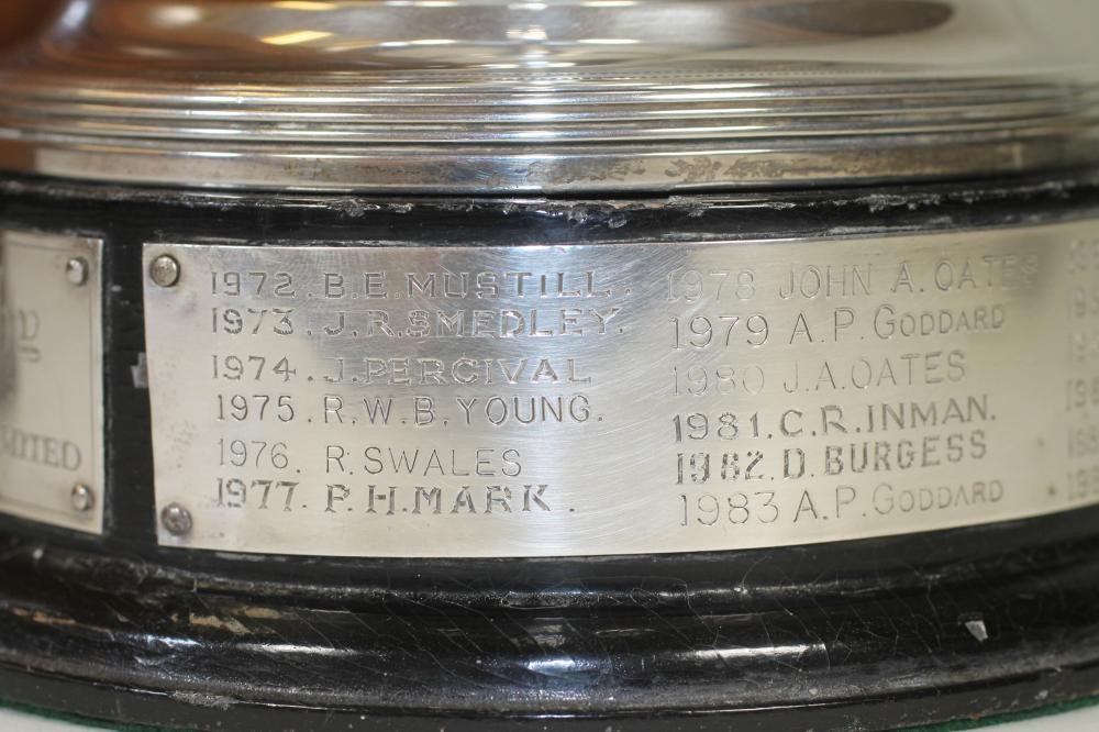 *A LATE GEORGE III SILVER TROPHY CUP Image