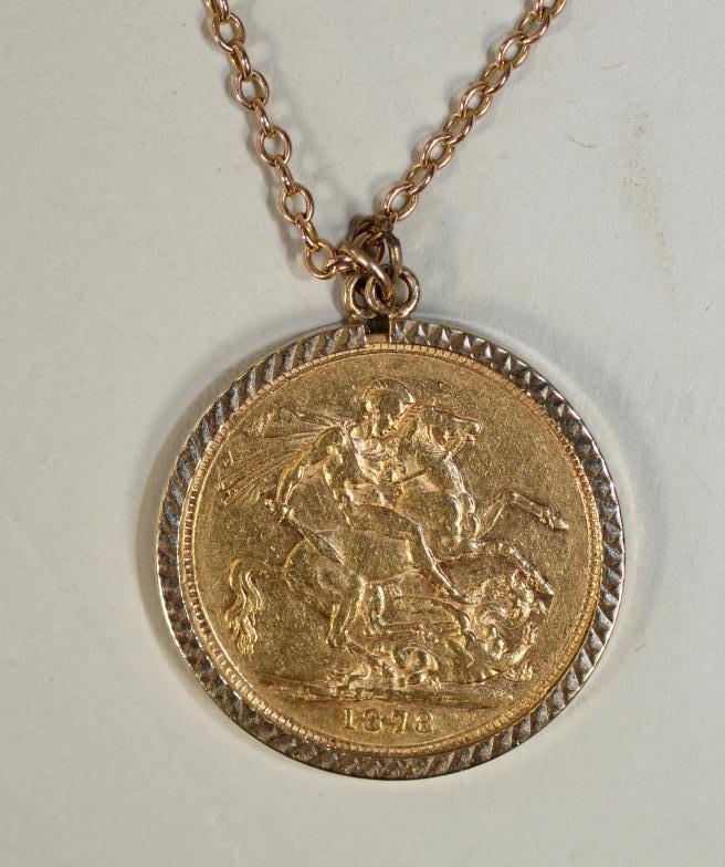 A VICTORIA YH GOLD SOVEREIGN Image