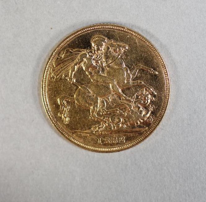 A VICTORIA YH GOLD SOVEREIGN Image