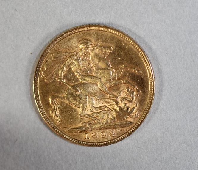 A VICTORIA OH GOLD SOVEREIGN Image