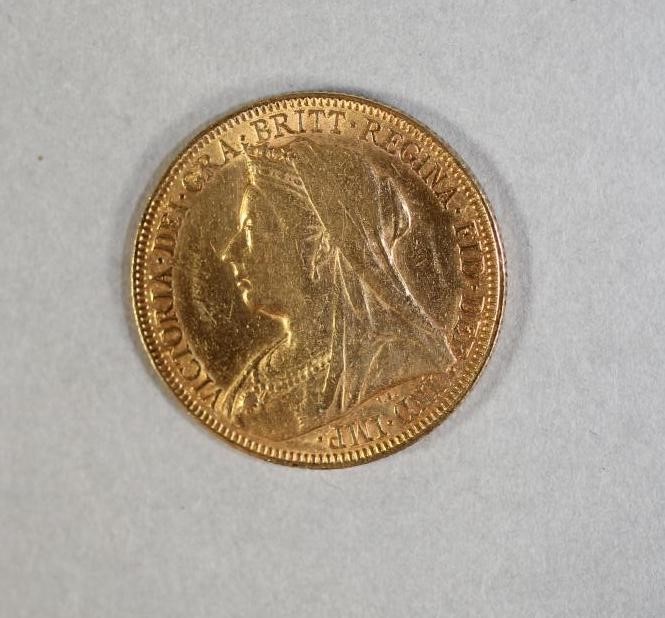 A VICTORIA OH GOLD SOVEREIGN Image