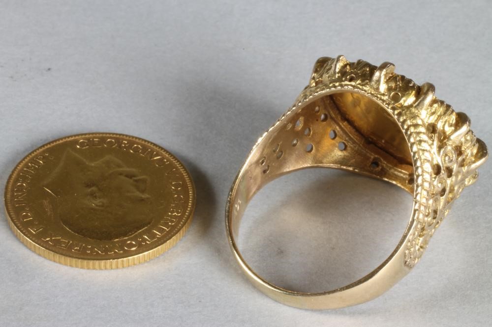 AN EDWARD VII HALF GOLD SOVEREIGN Image