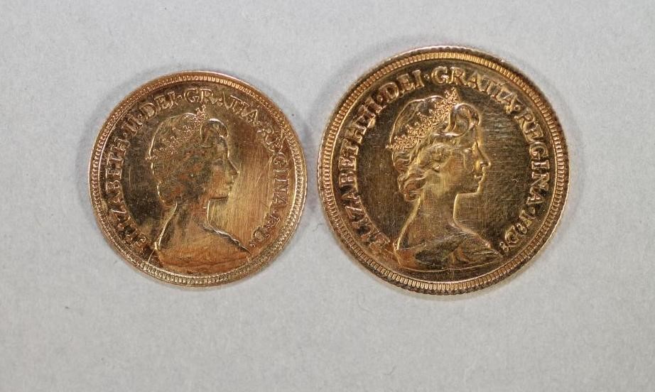 AN ELIZABETH II GOLD SOVEREIGN Image