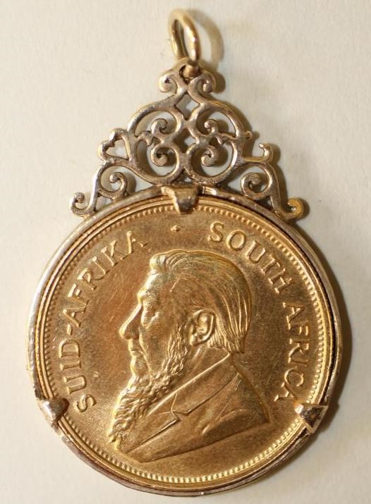 A SOUTH AFRICA GOLD KRUGERRAND Image