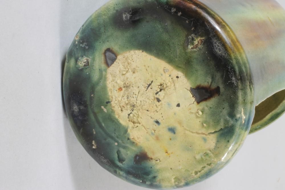 A SCOTTISH EARTHENWARE CANDLE HOLDER Image