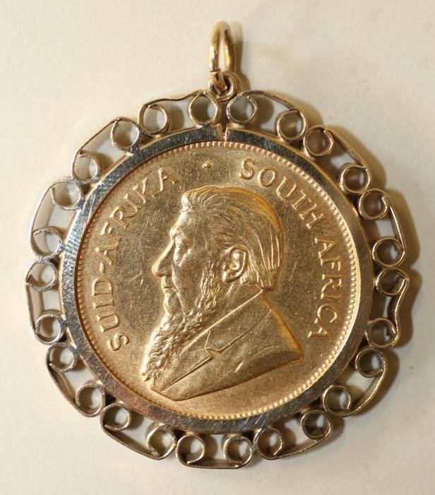 A SOUTH AFRICA GOLD KRUGERRAND Image