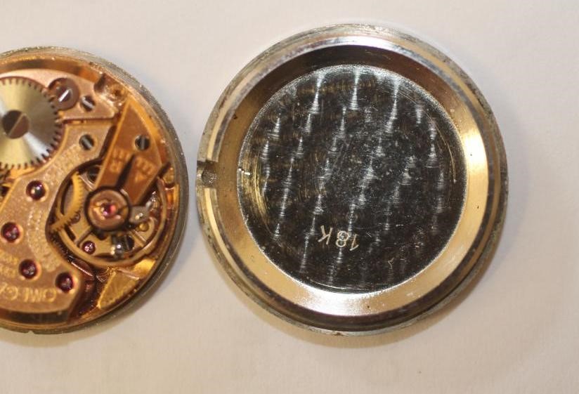 A LADY'S DIAMOND SET 18KT WHITE GOLD OMEGA COCKTAIL WATCH Image