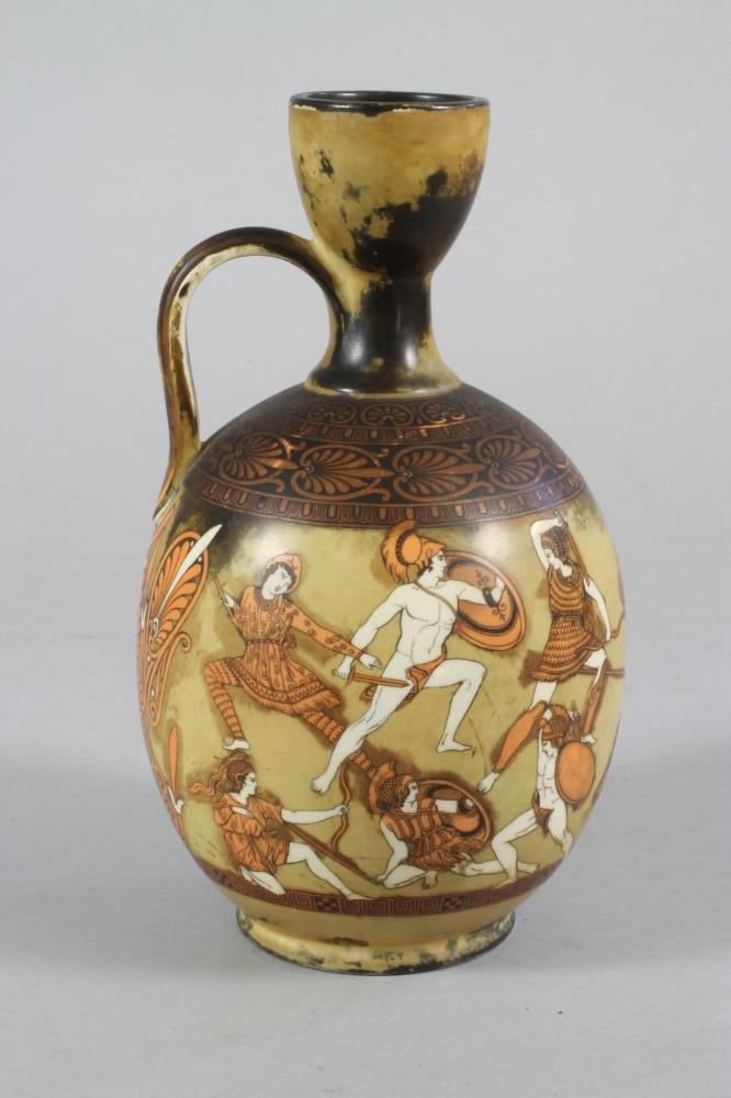 A SAMUEL ALCOCK & CO. PORCELANEOUS EWER Image