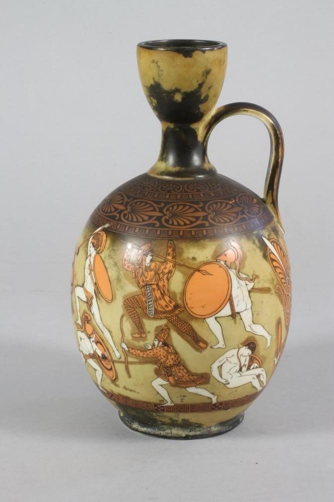 A SAMUEL ALCOCK & CO. PORCELANEOUS EWER Image