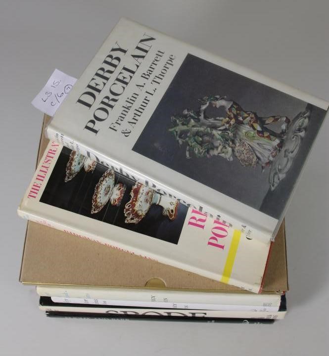 SEVEN CERAMIC REFERENCE BOOKS including Godden "Ridgway Porcelains" Image