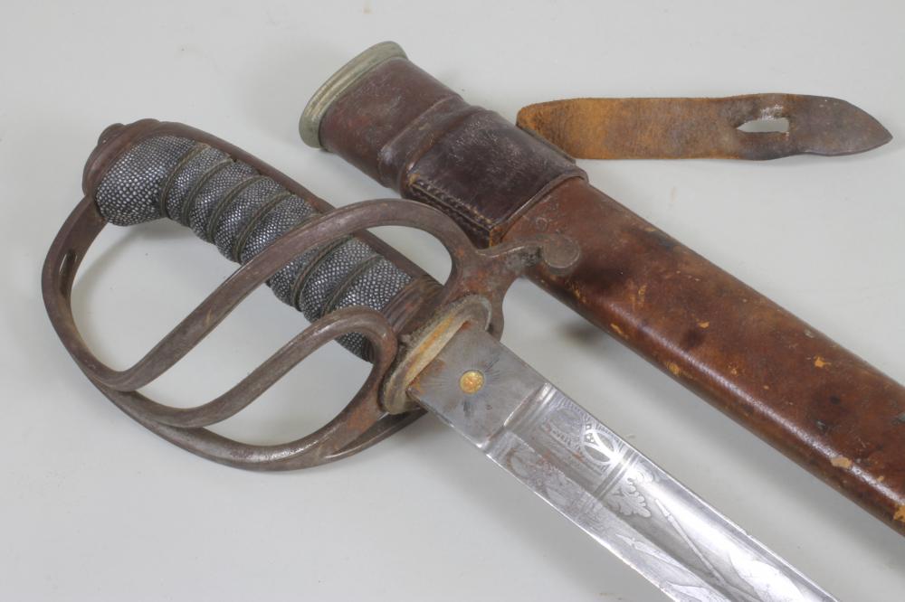 AN 1822 PATTERN LIGHT CAVALRY OFFICER'S SWORD Image