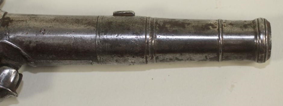 A PERCUSSION PISTOL BY ATTERBURY Image