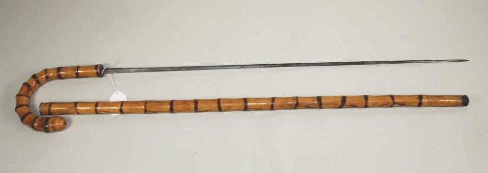 A BAMBOO SWORD STICK Image