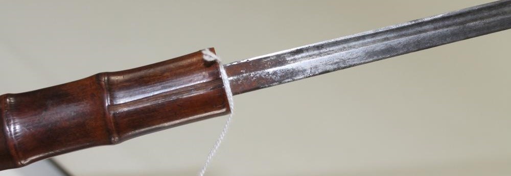 A BAMBOO SWORD STICK Image