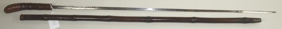 A BAMBOO SWORD STICK Image