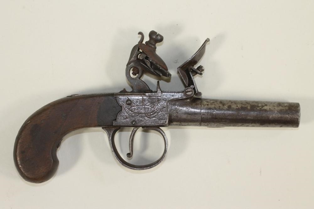 A GEORGE III FLINTLOCK PISTOL BY CALVERT Image