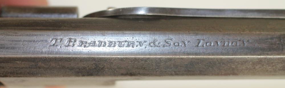 A BENTLEY TYPE SELF COCKING REVOLVER BY T. BRADBURN & SON Image
