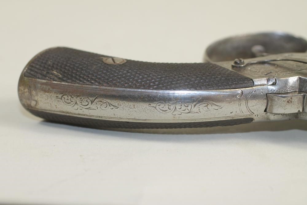 A BENTLEY TYPE SELF COCKING REVOLVER BY T. BRADBURN & SON Image