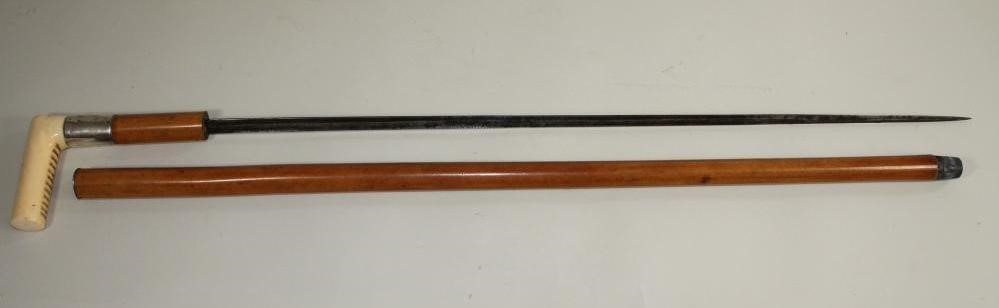A MALACCA SWORD STICK Image