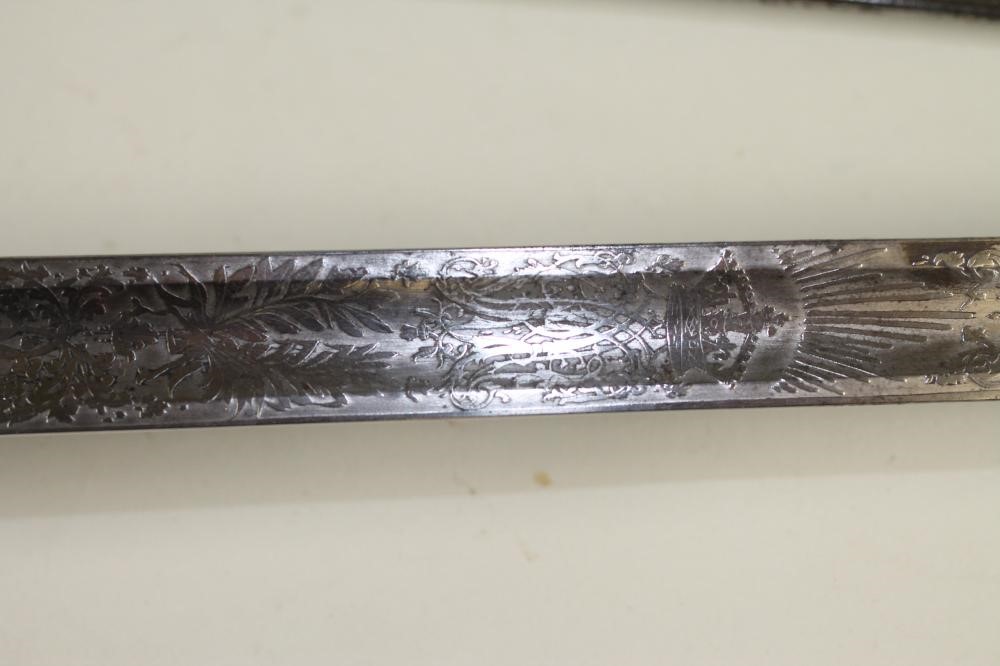 AN 1827 PATTERN OFFICER'S SWORD BY WILKINSON Image