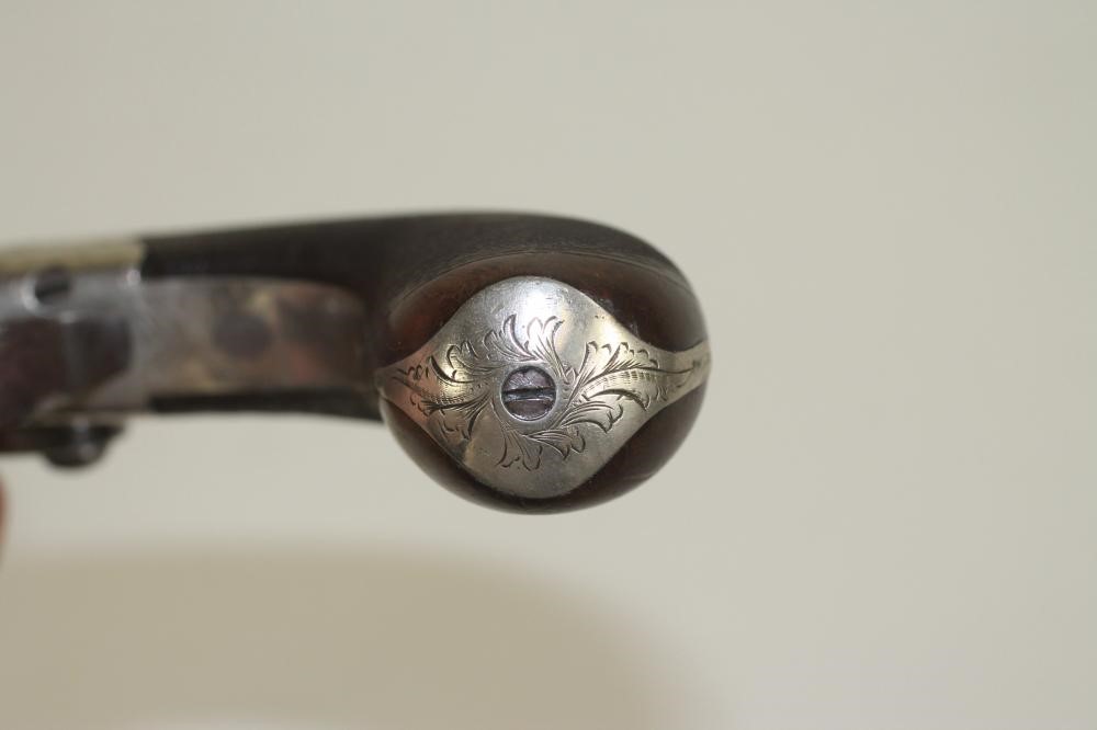 A PERCUSSION PISTOL BY DAVIS Image