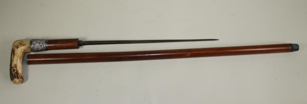 A MALACCA SWORD STICK BY PILLIN Image