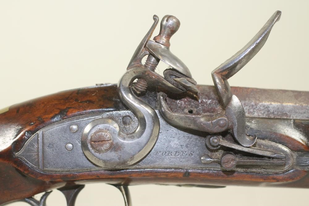 A FLINTLOCK PISTOL BY W. FORBES Image