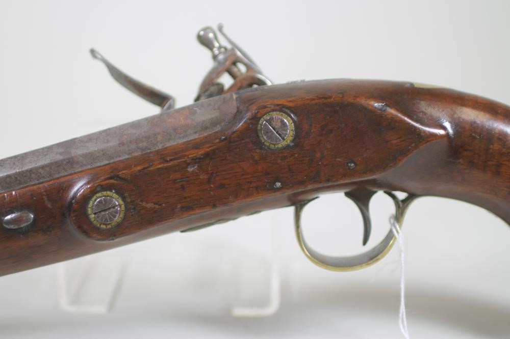 A FLINTLOCK PISTOL BY W. FORBES Image