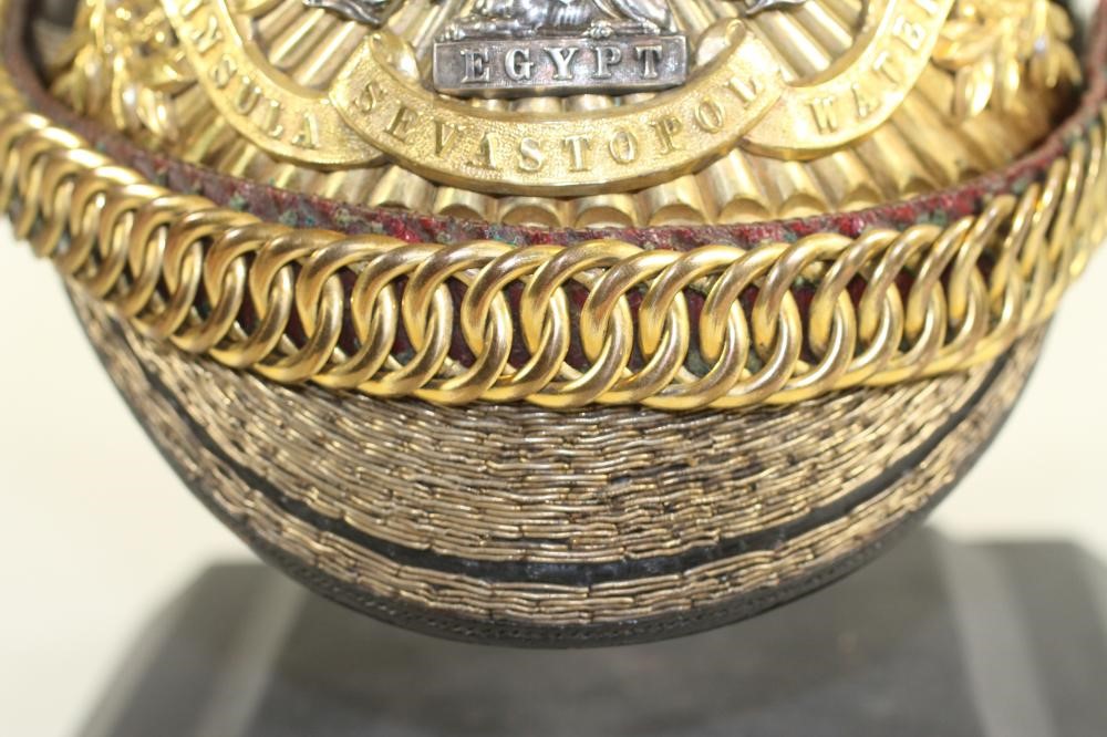 A 12TH LANCER OFFICER'S LANCE CAP Image