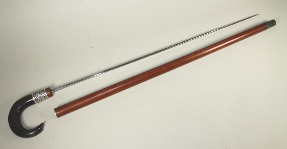 A MALACCA SWORD STICK Image