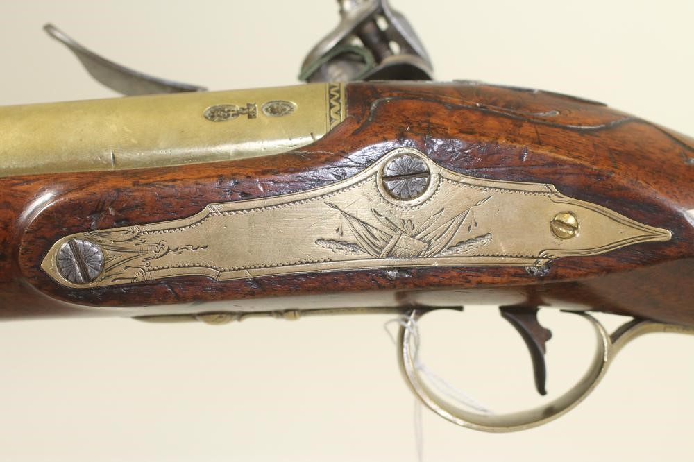 A FLINTLOCK BLUNDERBUSS BY MORTIMER Image