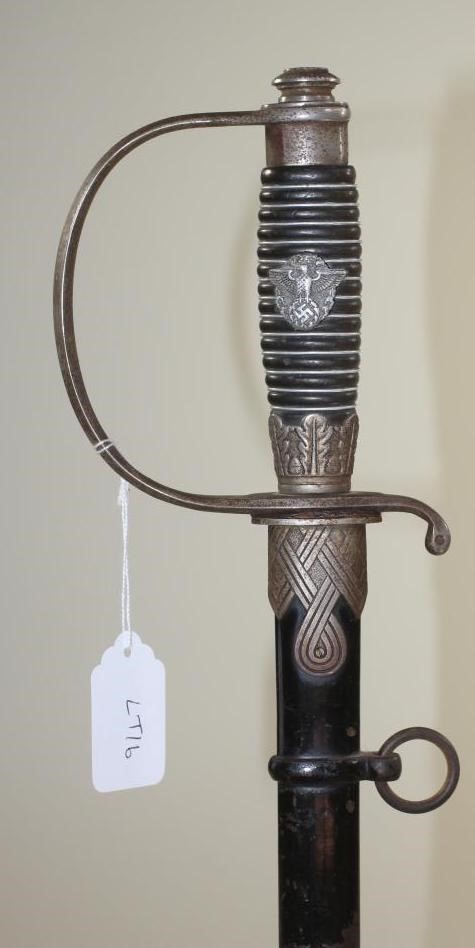 A GERMAN THIRD REICH POLICE SWORD Image